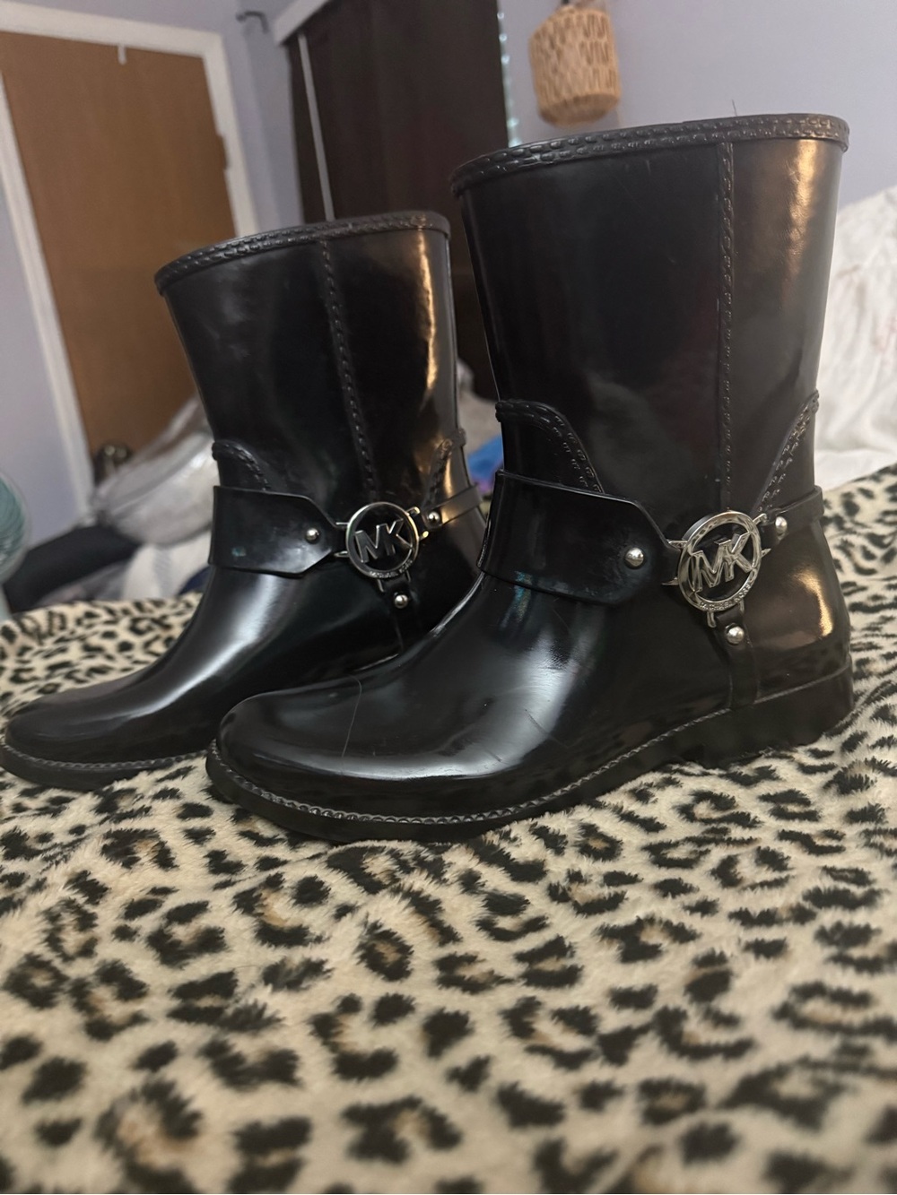 Michael Kors Fulton Harness Rain Boots